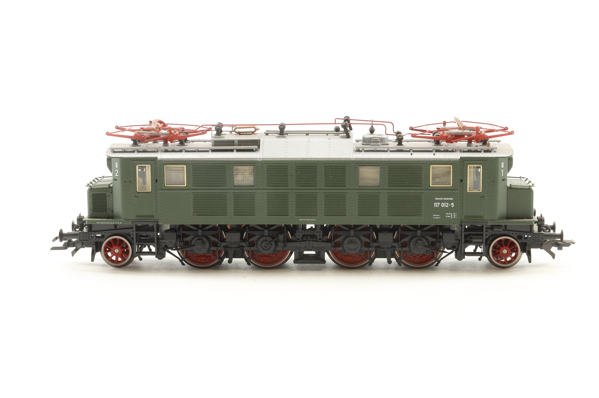 Roco HO BR117 Electric Locomotive 117012-5 in DB Green