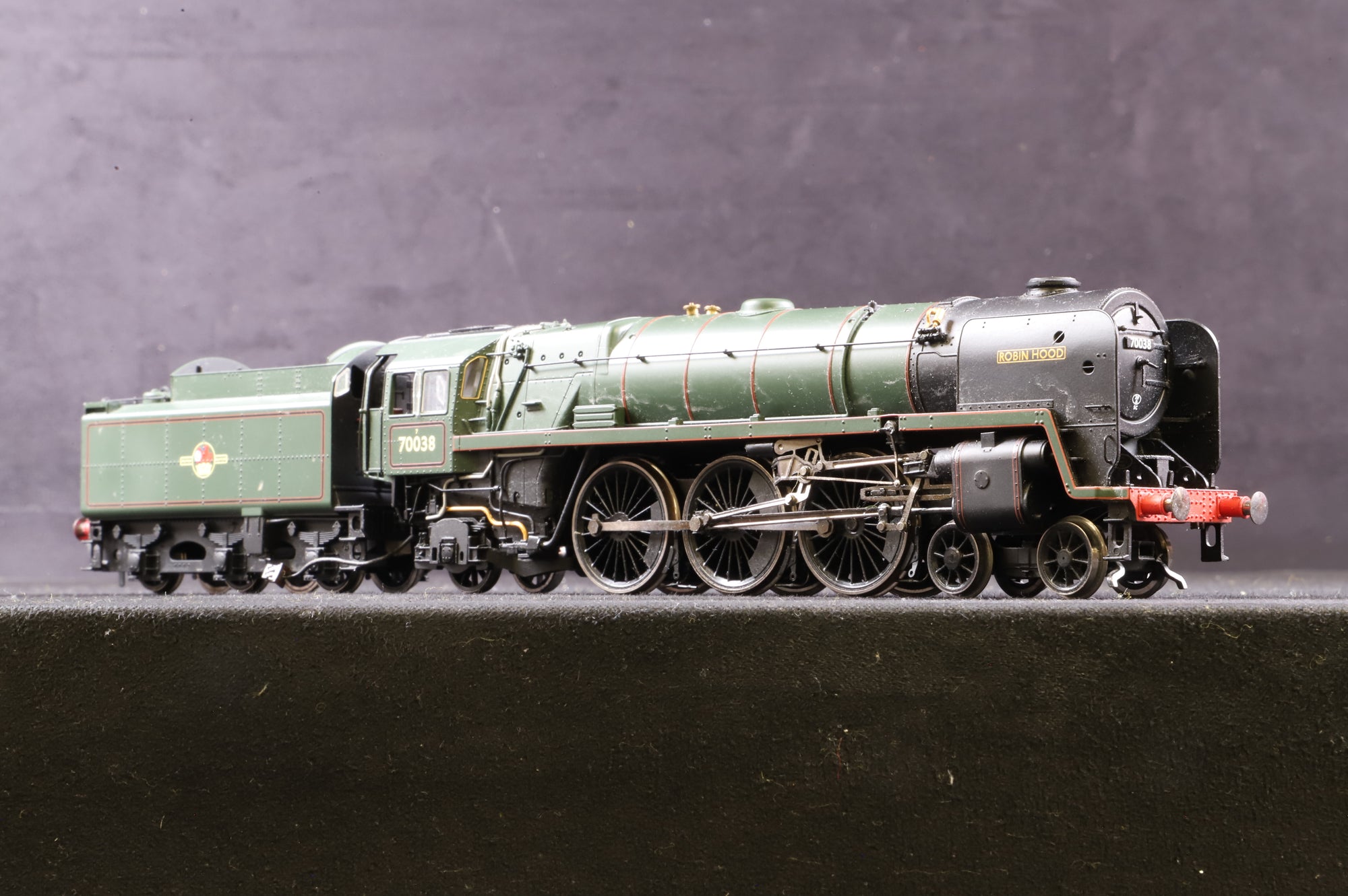 Hornby WORKSHOP OO R2719X Britannia Class '70038' 'Robin Hood' BR Green L/C DCC Fitted