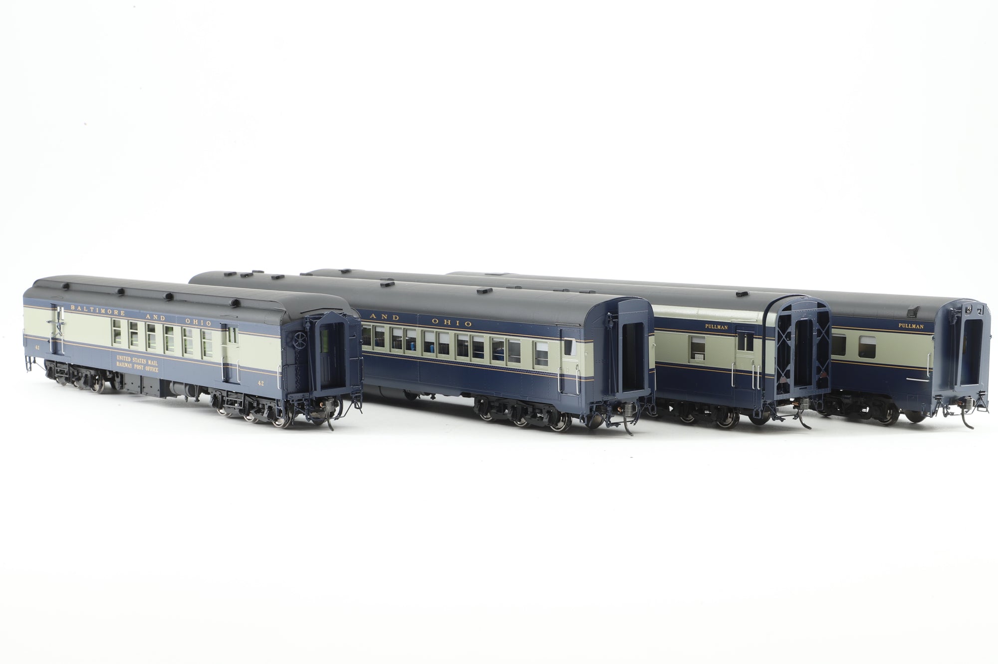 The Coach Yard HO Brass 2140m Passenger car add on set B&O BALTIMORE & OHIO