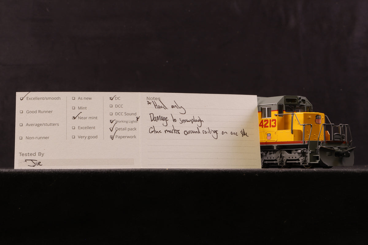 Kato HO 37-2807 EMD SD40-2 4213 in Union Pacific Livery