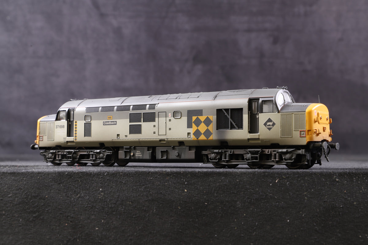 Bachmann OO 32-380DS Class 37/5 Diesel &#39;37698&#39; Railfreight Coal Sector, Renumbered &amp; Weathered