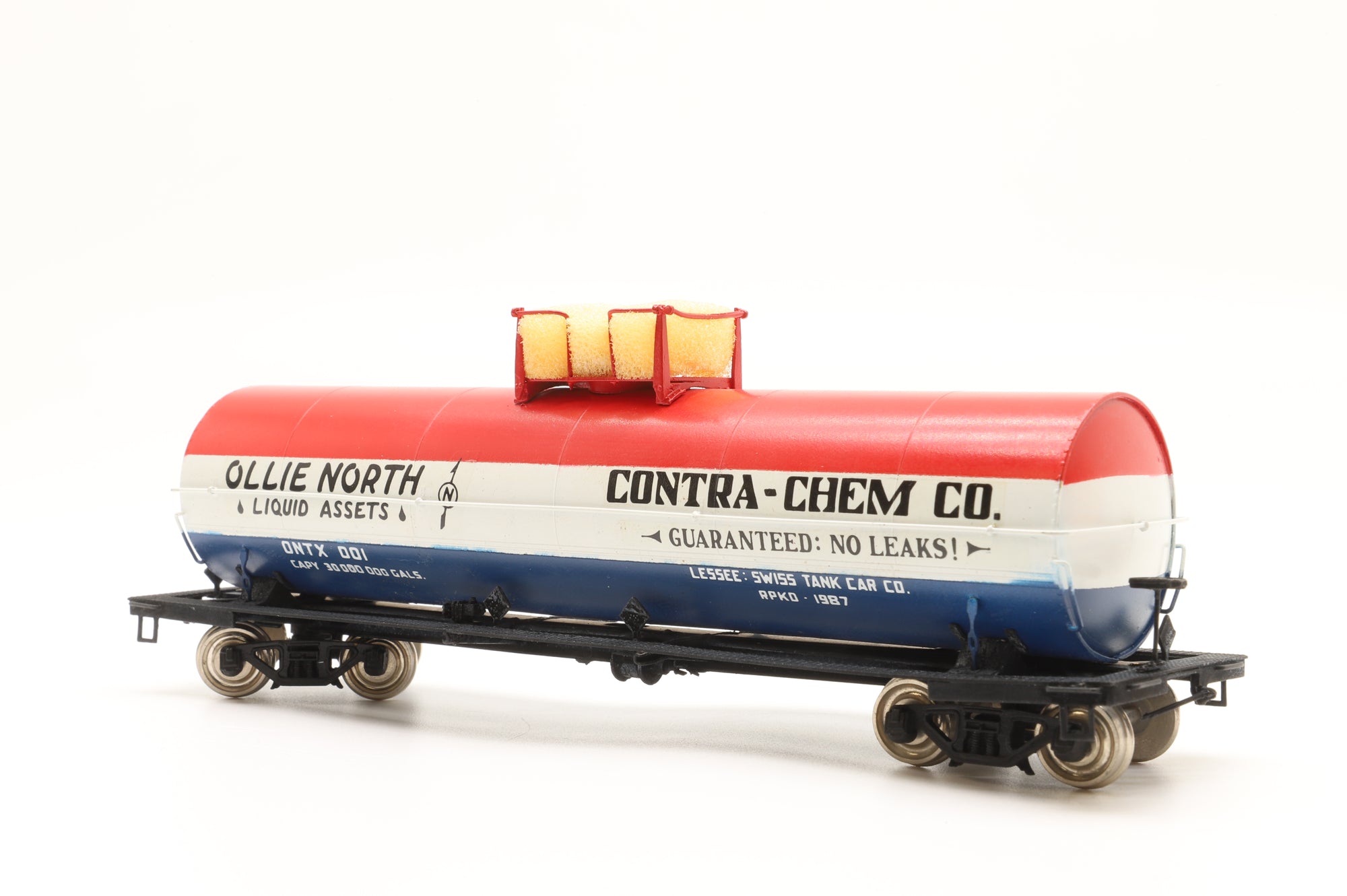 Iron Horse Models HO Brass The Official Ollie North Tank Car