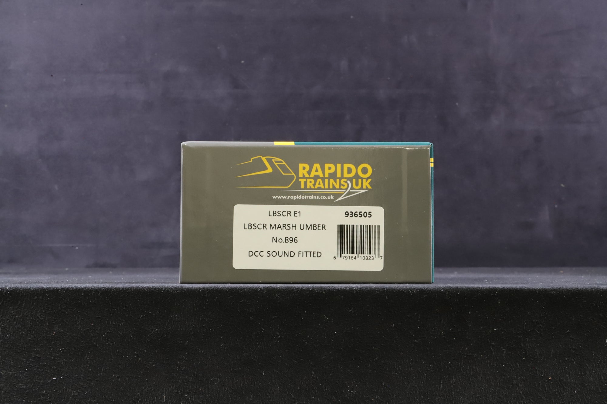 NEW Rapido OO 936505 E1 'No.B96' LBSCR Marsh Umber DCC Sound
