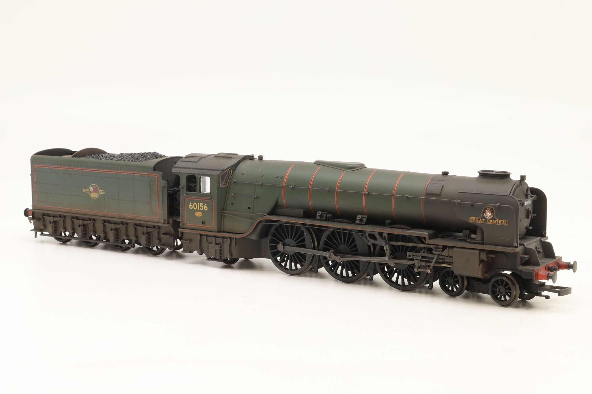 Bachmann OO 32-556 Class A1 '60156' 'Great Central' BR Lined Green L/C Weathered