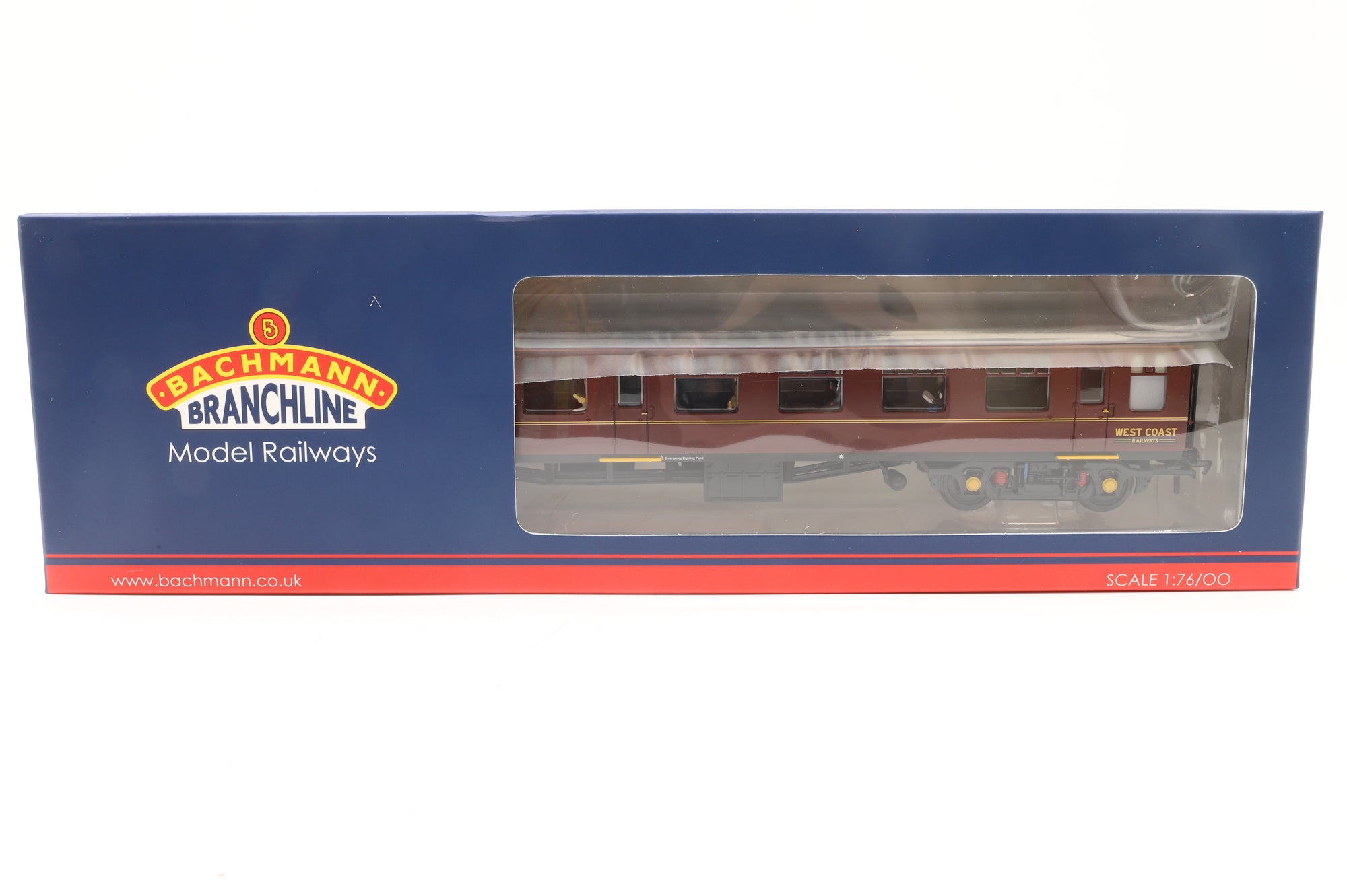 Bachmann OO 39-059APF BR Mk1 TSO Tourist Second Open WCRC Maroon With Fitted Passenger Figures