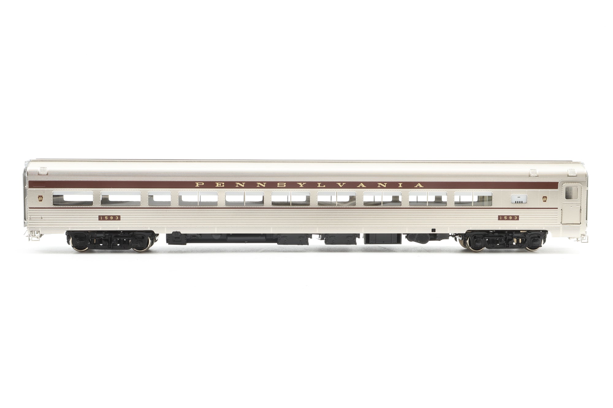 Samhongsa/Challenger Imports HO Brass Rake of 14 Pennsylvania Railroad 'Senator', S-1, S-2 & S-F1
