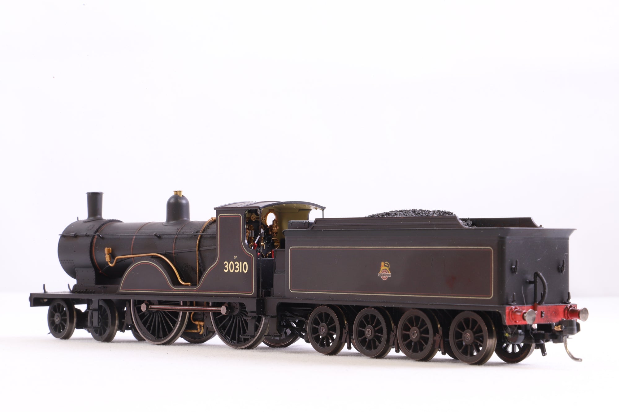 Hornby OO R2713 Class T9 No.30310 in Lined BR Black w/ Early Crests - Weathered & DCC Sound
