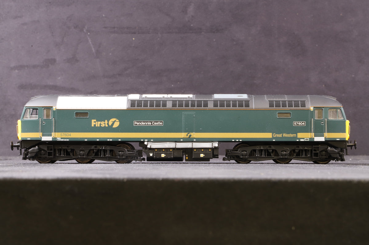 Heljan OO 5704 Class 57 57604 &#39;Pendennis Castle&#39; in First Great Western Livery