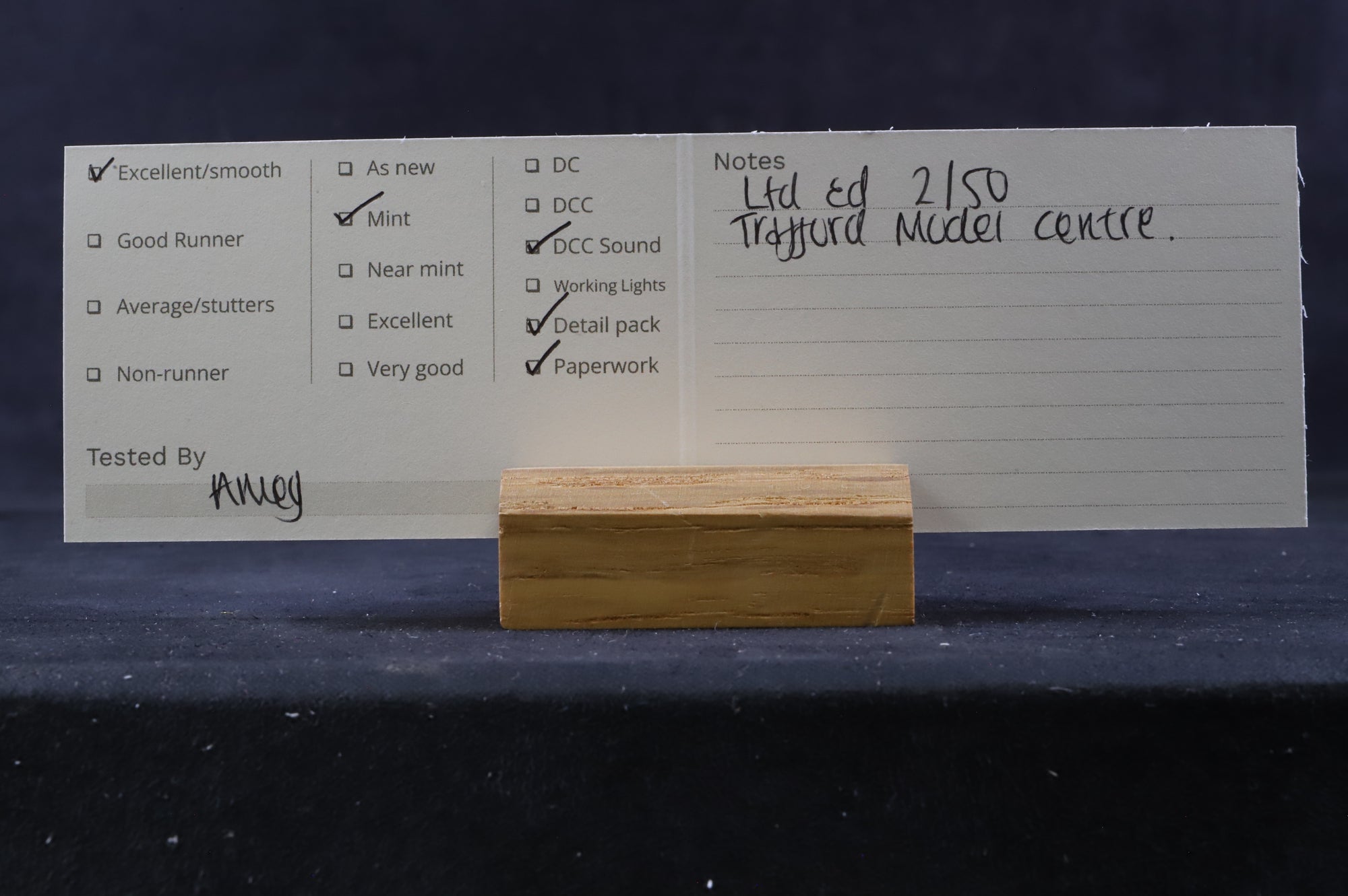 Hornby OO TMC43 BR A3 Class (Ex-LNER) 4-6-2 '60102' 'Sir Frederick Banbury' Ltd Ed 2/50, DCC Sound