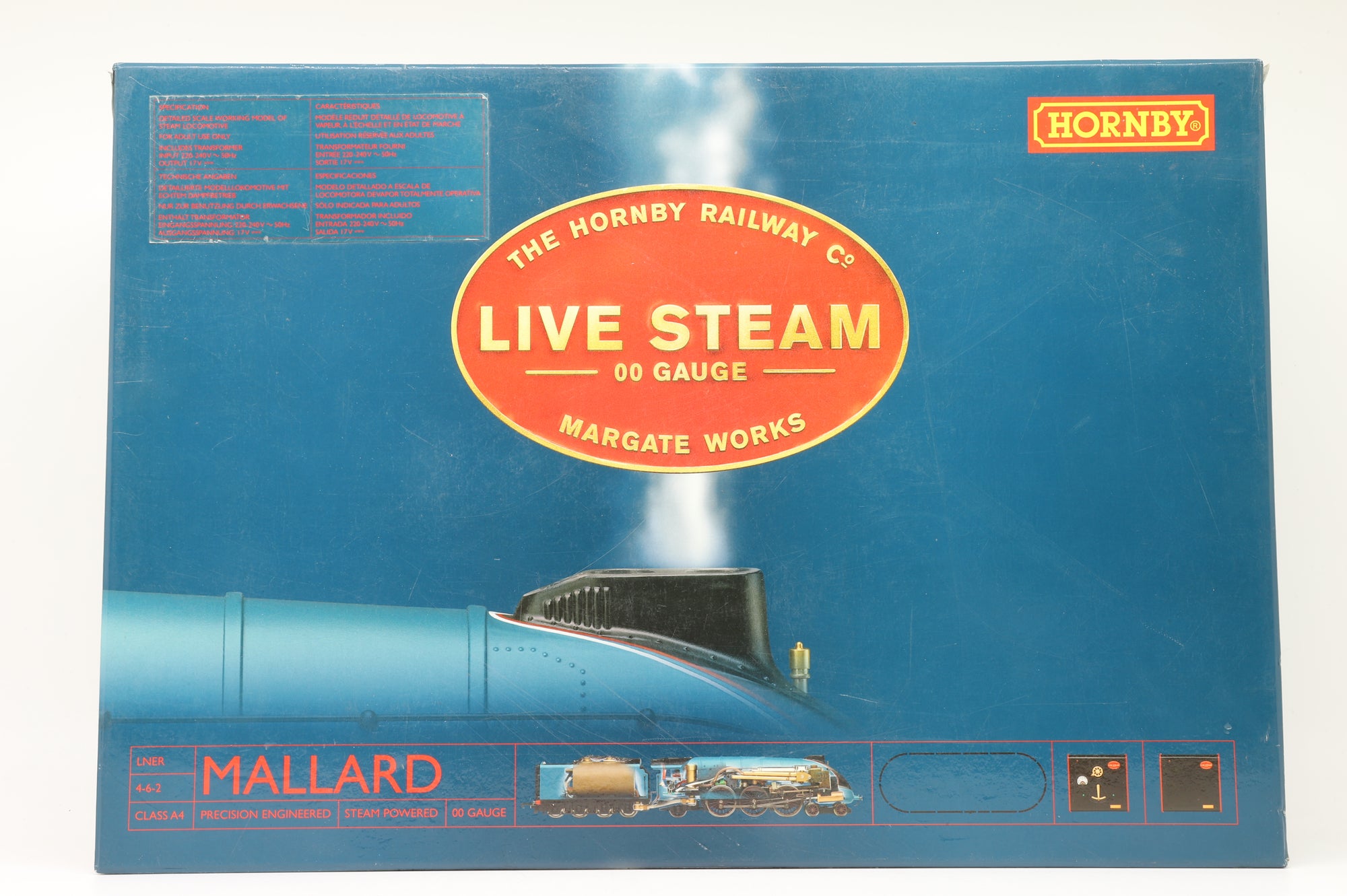 Hornby OO R1041 Live Steam 'Mallard' Train Pack