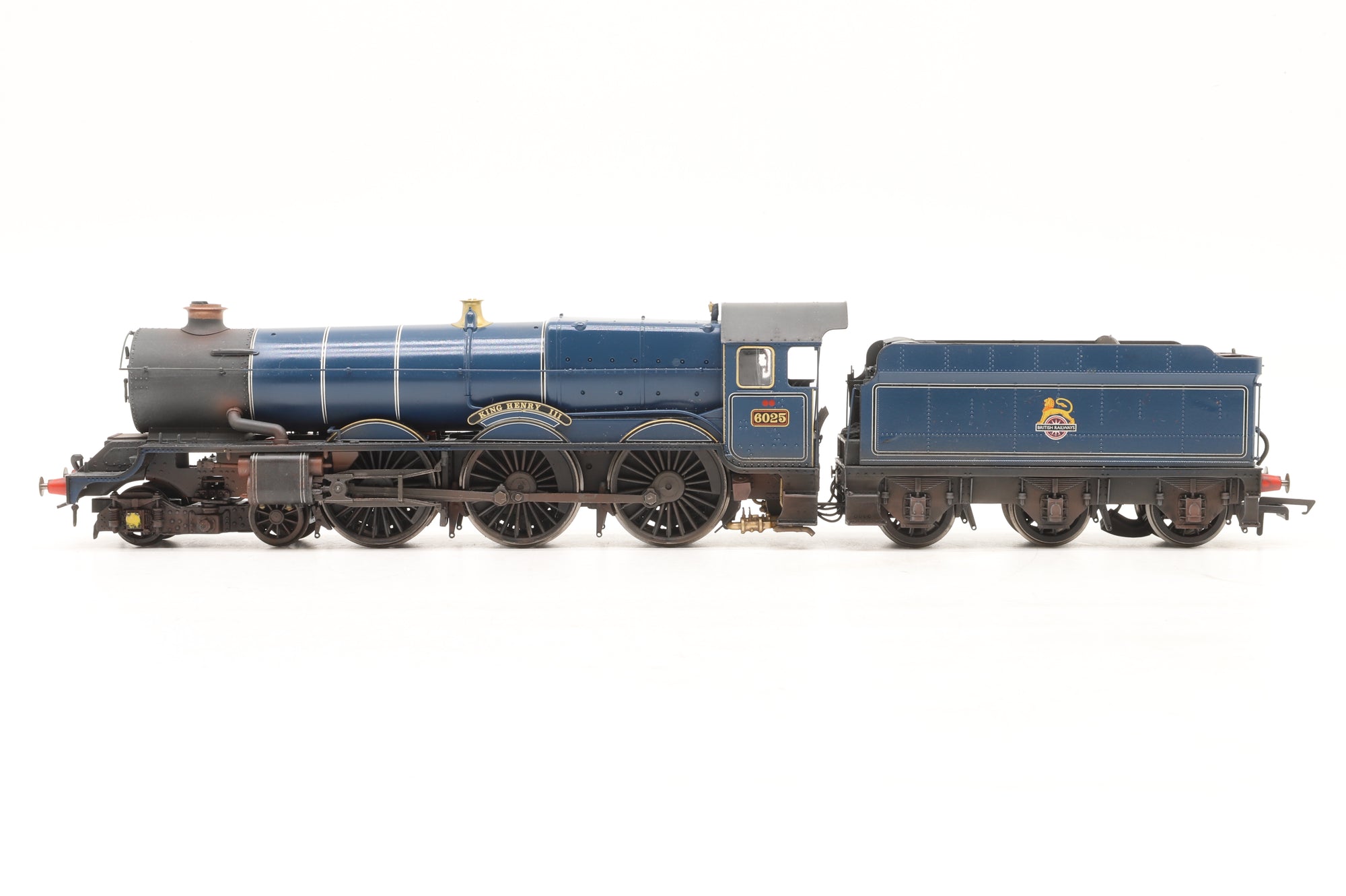 Hornby OO R3410 King Class 'King Henry III' '6025' BR Blue Weathered/Glossed & DCC Fitted