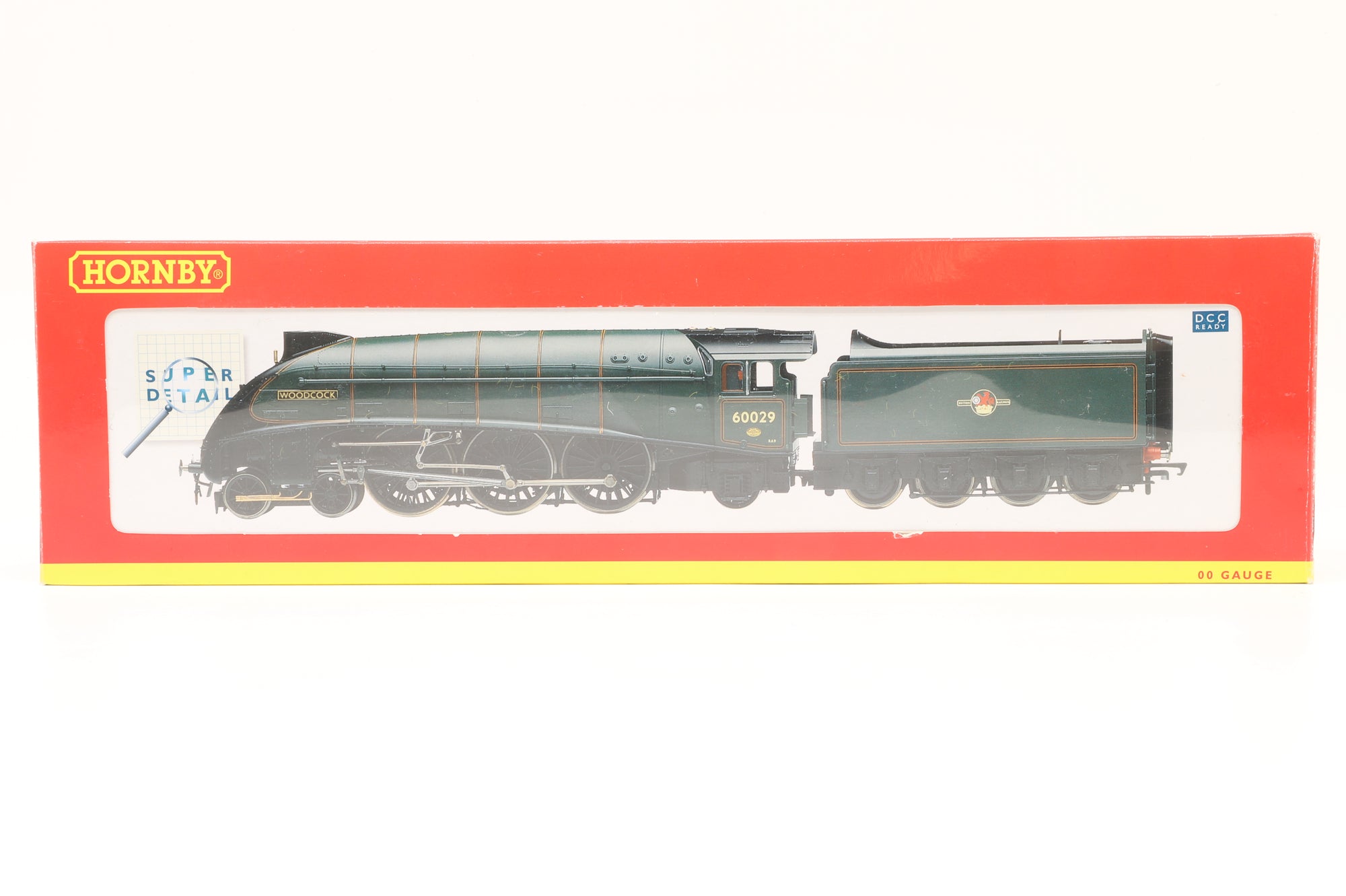 Hornby OO R2535 A4 Class 60029 'Woodcock' in Lined BR Green w/ Late Crests