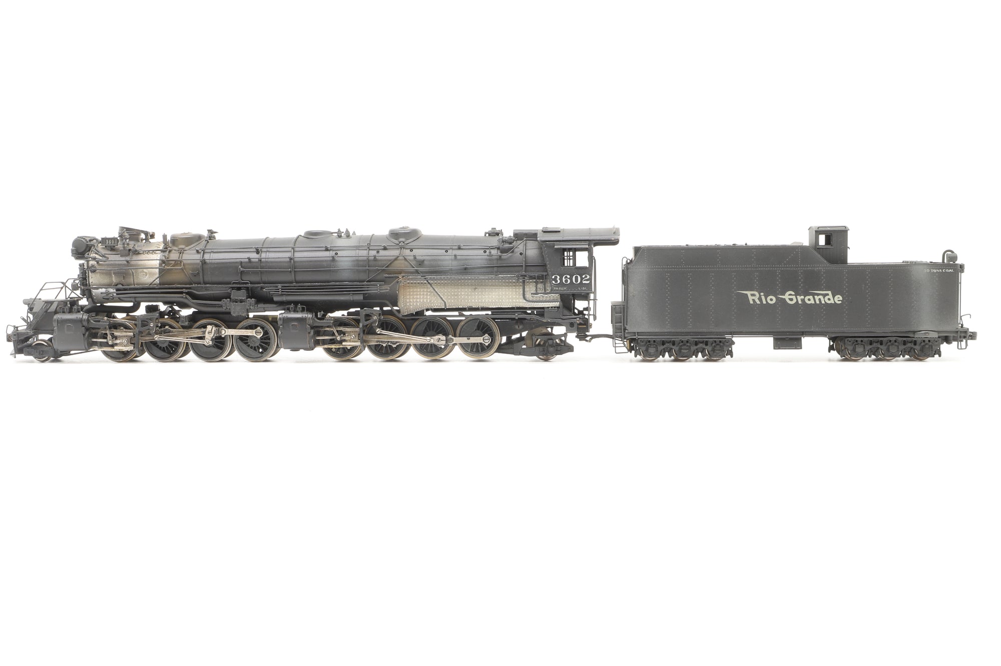 United Scale Models HO Brass 2-8-8-2 Big Boy '3603' Rio Grande Weathered
