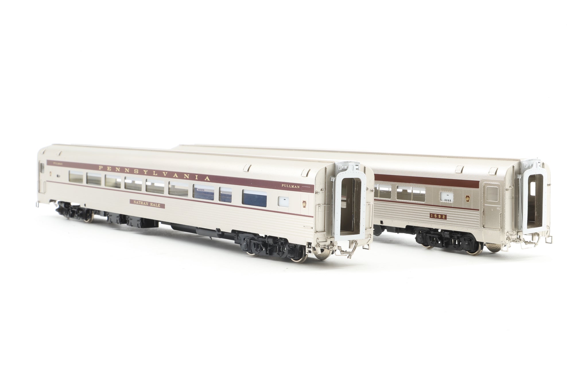 Samhongsa/Challenger Imports HO Brass Rake of 14 Pennsylvania Railroad 'Senator', S-1, S-2 & S-F1