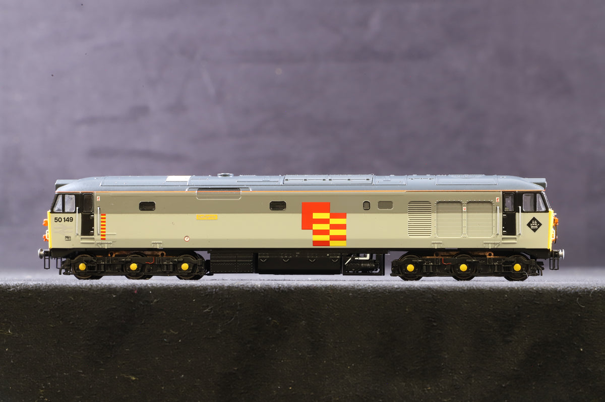 Dapol N 2D-002-005 Class 50 &#39;50149&#39; &#39;Defiance&#39; Railfreight Grey