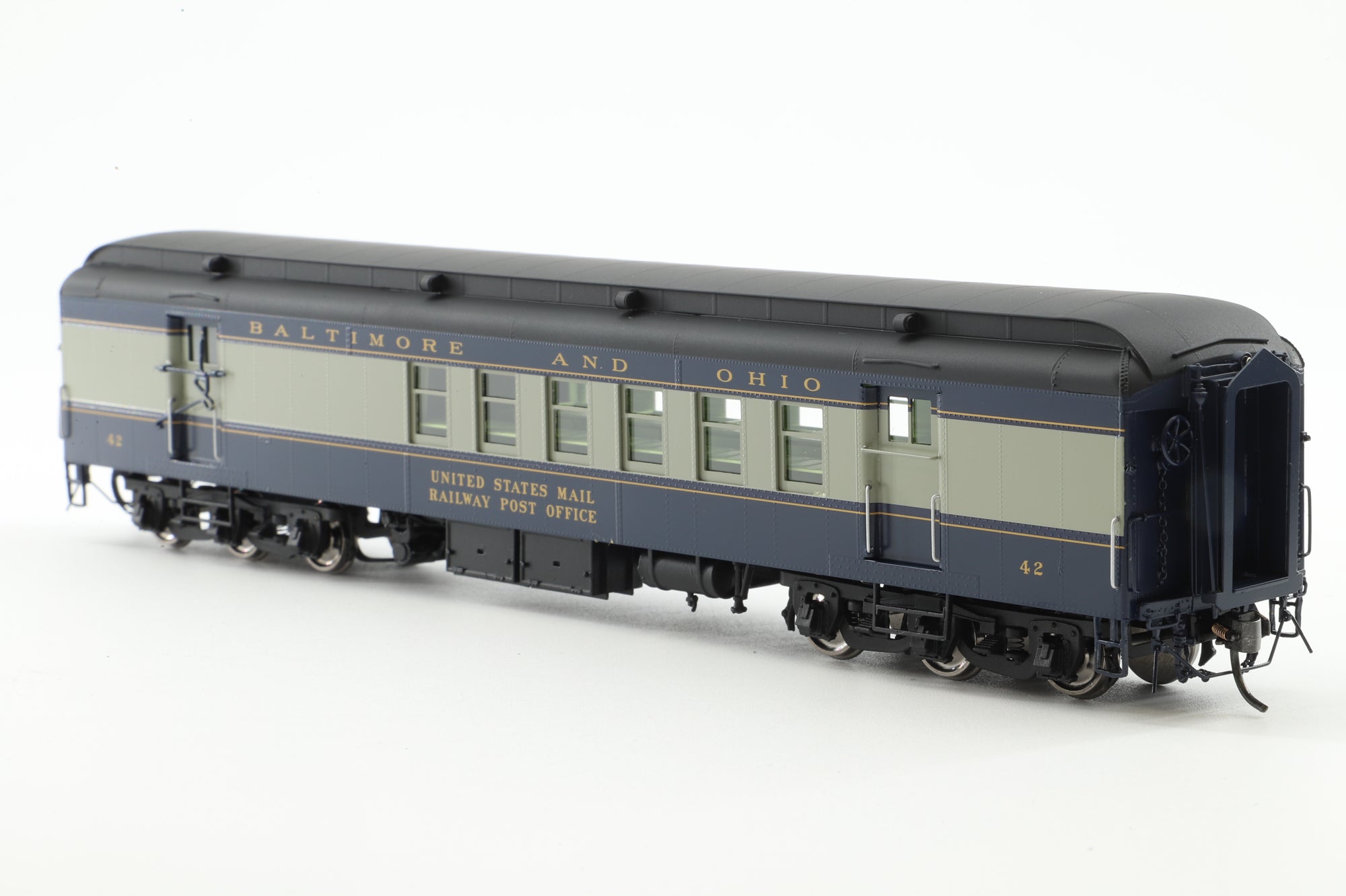 The Coach Yard HO Brass 2140m Passenger car add on set B&O BALTIMORE & OHIO