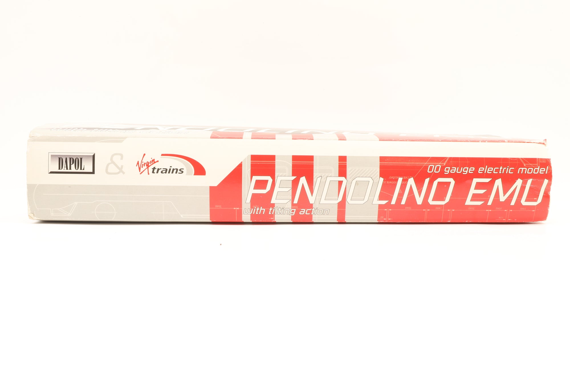 Dapol OO D390-2 Virgin Pendolino 4-Car EMU 'Red Revolution'