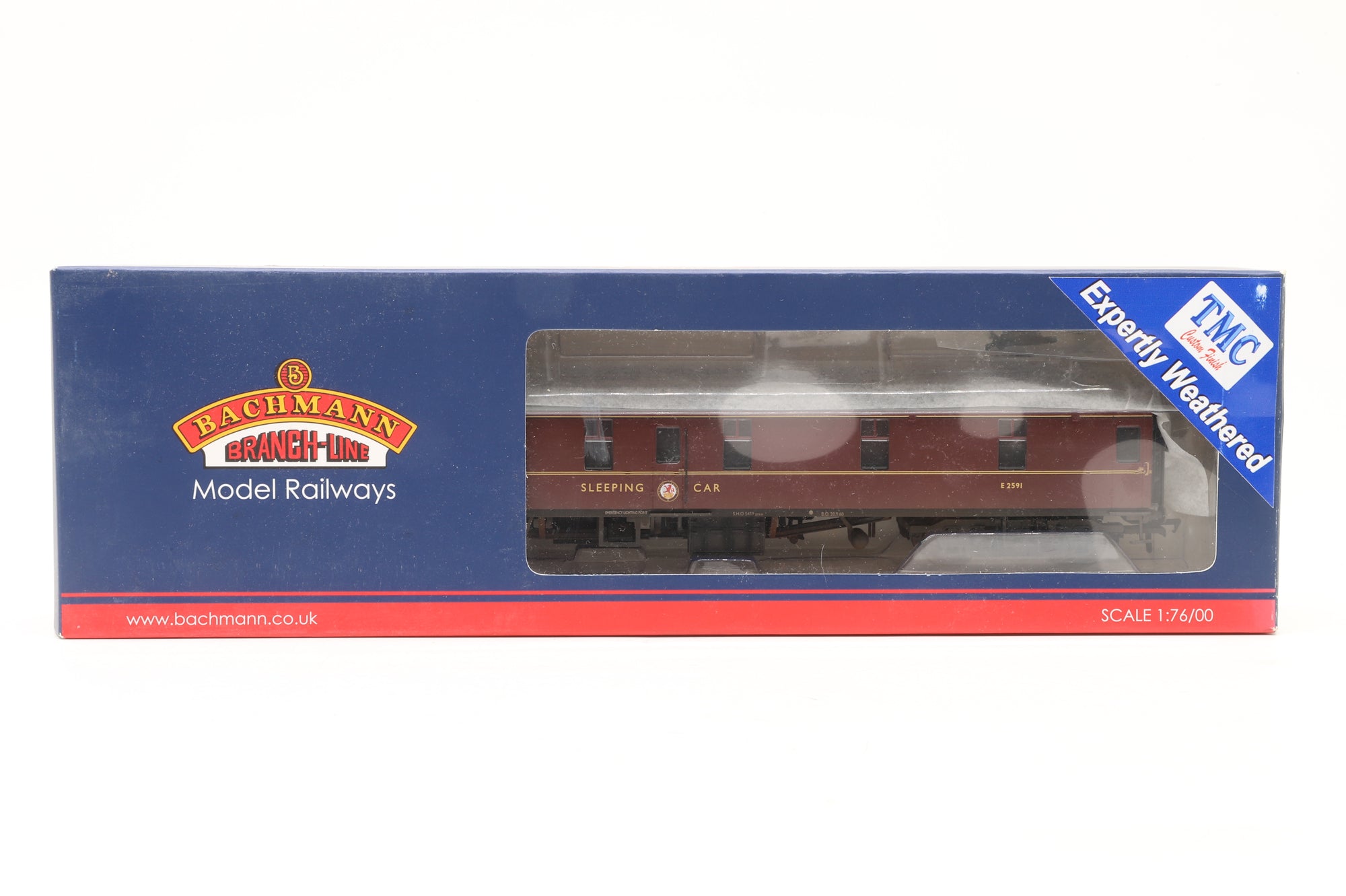 Bachmann OO 39-502A BR Mk1 SLSTP BR Maroon TMC Weathered