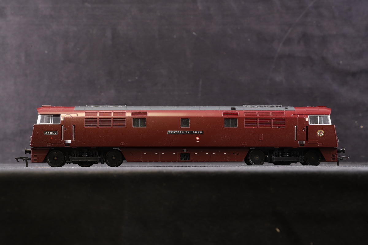 Heljan OO Class 52 &#39;D1007&#39; &#39;Western Talisman&#39; Maroon