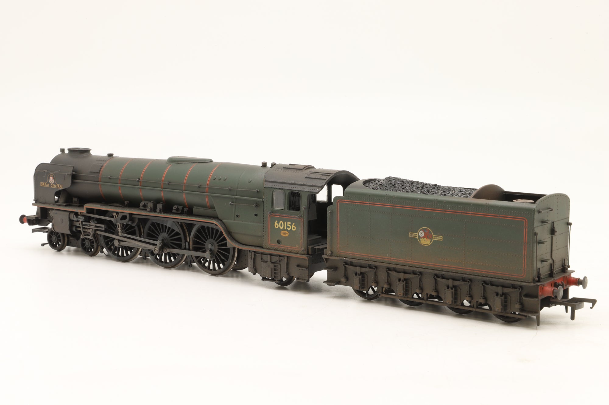 Bachmann OO 32-556 Class A1 '60156' 'Great Central' BR Lined Green L/C Weathered
