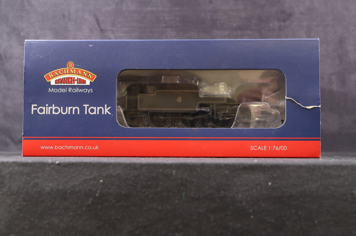 Bachmann OO 32-881 Fairburn 2-6-4 Tank 42105 BR Lined Black Early Emblem (Weathered)