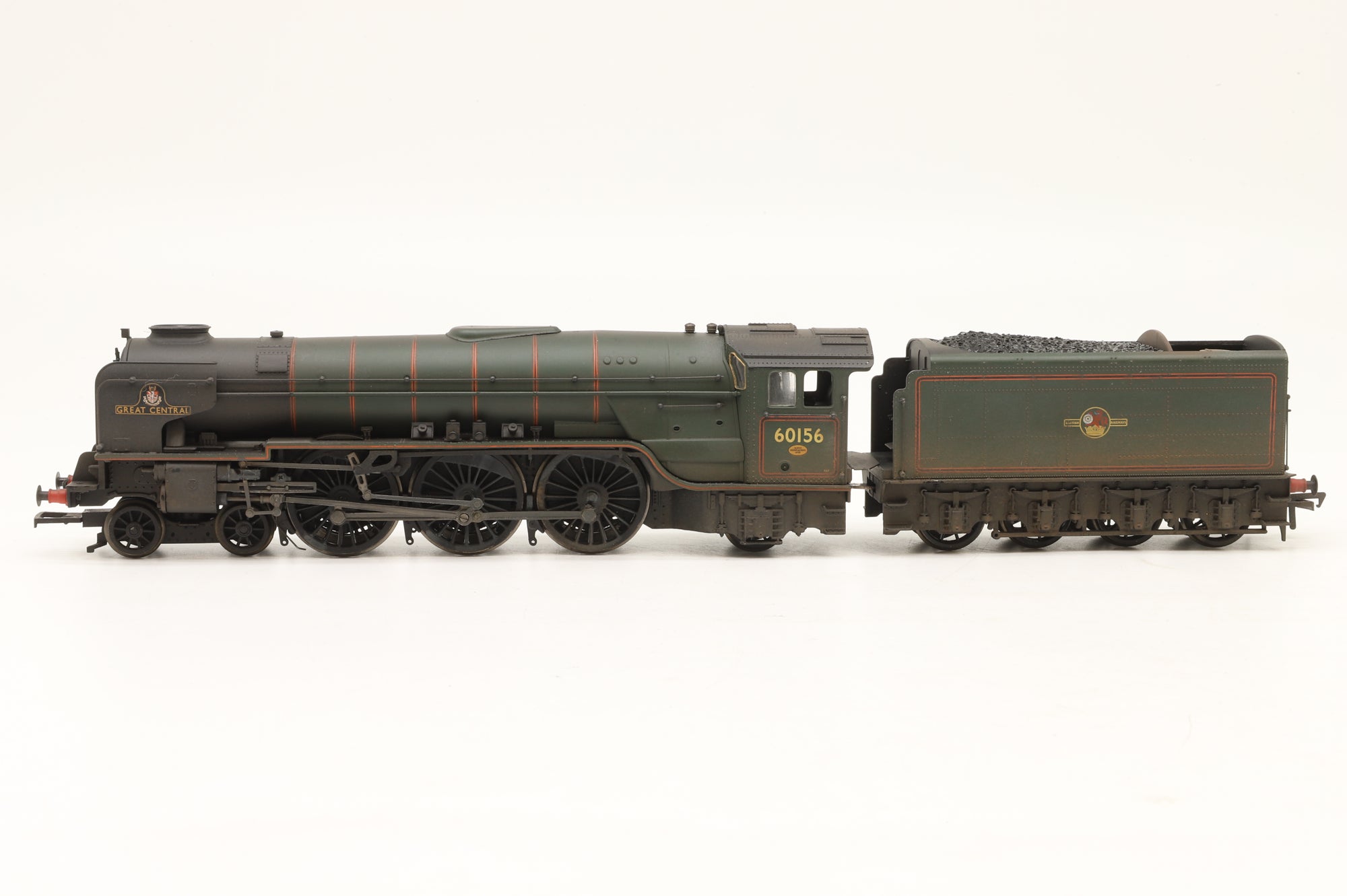 Bachmann OO 32-556 Class A1 '60156' 'Great Central' BR Lined Green L/C Weathered