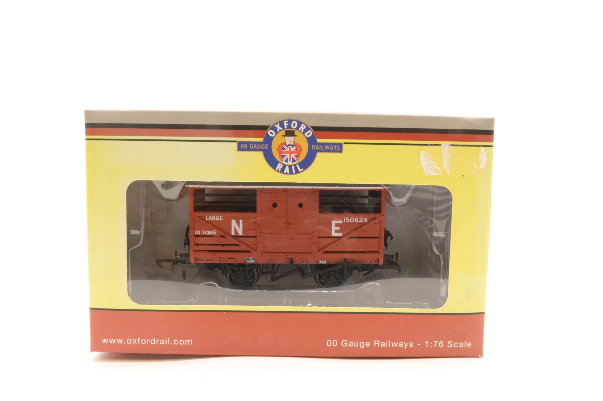 Oxford Rail OO Rake of 5 LNER Cattle Wagons Bauxite