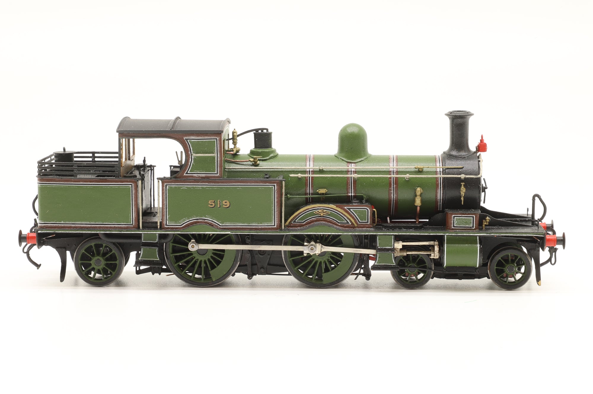Kit Built P4 Adams Radial Tank '519', DCC Sound