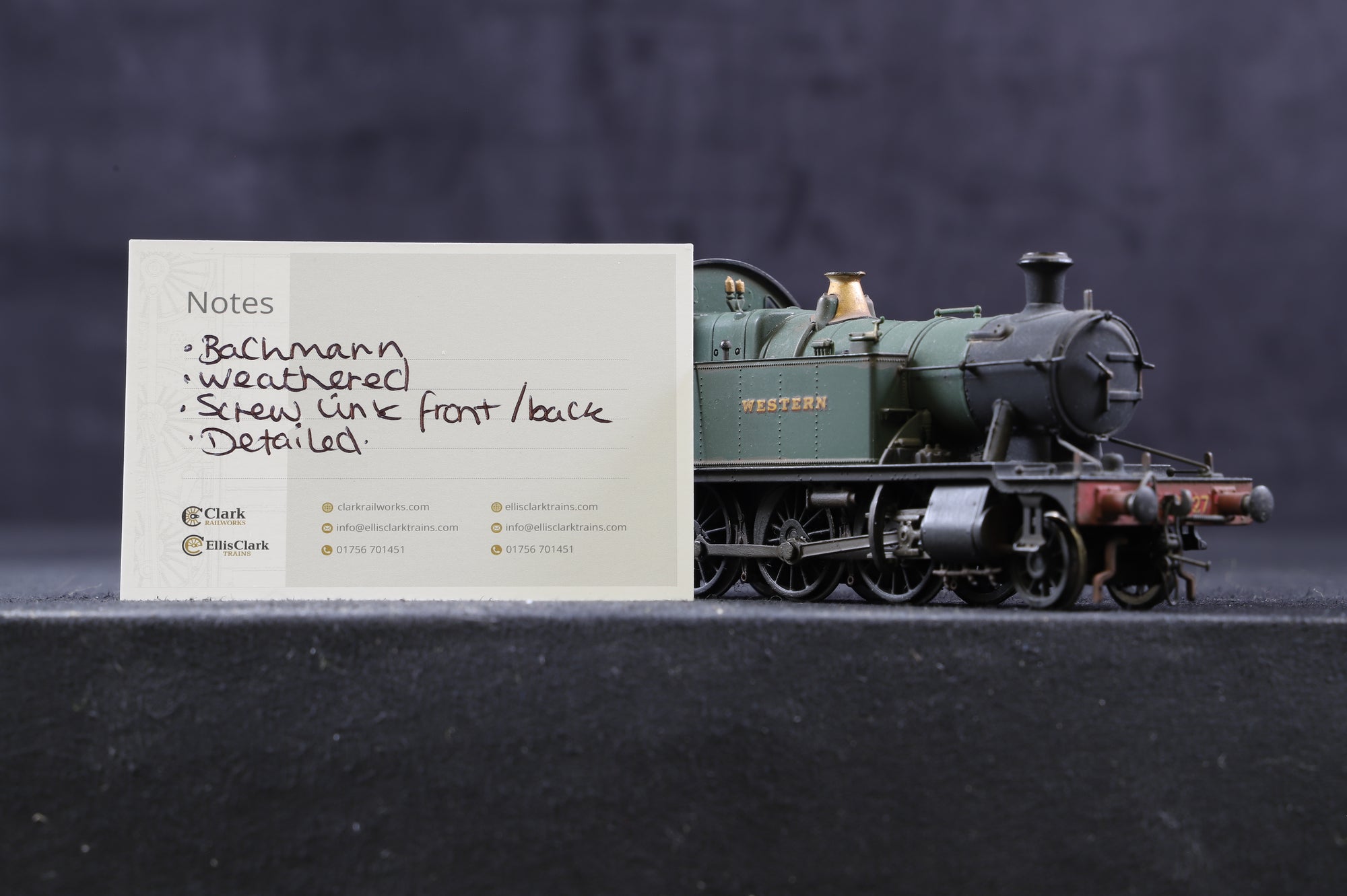 Bachmann OO 32-127A Class 45xx 2-6-2 Prairie Tank '4527' GWR Green Weathered