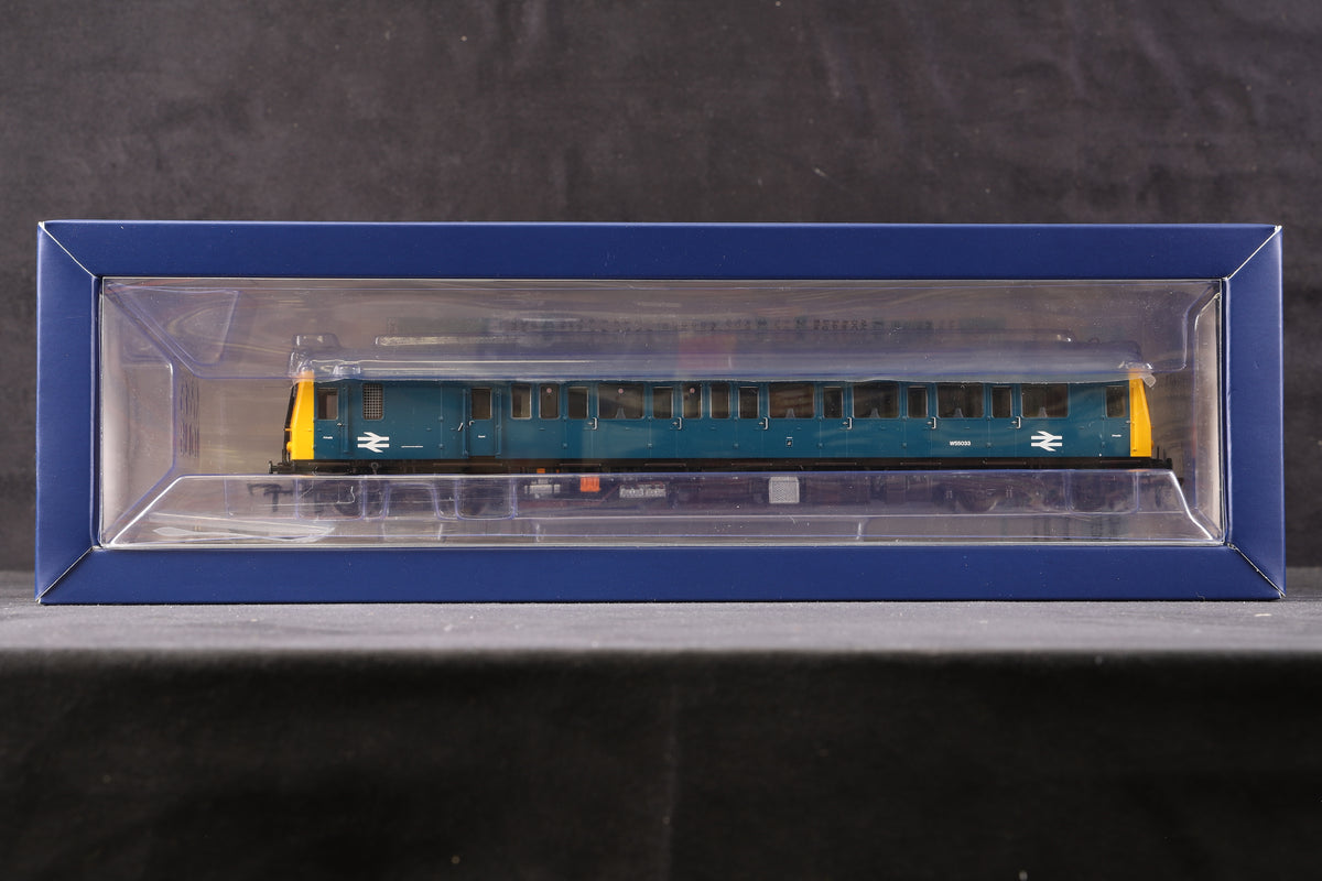 Bachmann OO 35-529SF Class 121 Single Car DMU BR Blue, DCC Sound