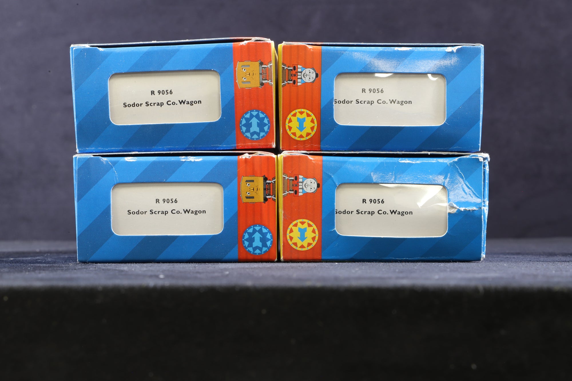 Hornby OO R9056 Thomas & Friends Rake Of 4 Sodor Scrap Co. Wagons