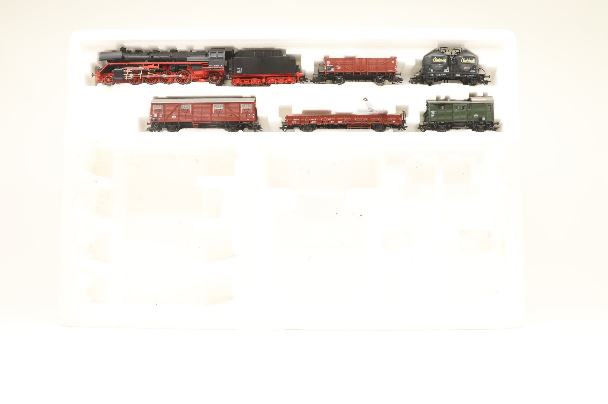 Marklin HO 29625 BR Class 41 Steam Freight Set 3 Rail