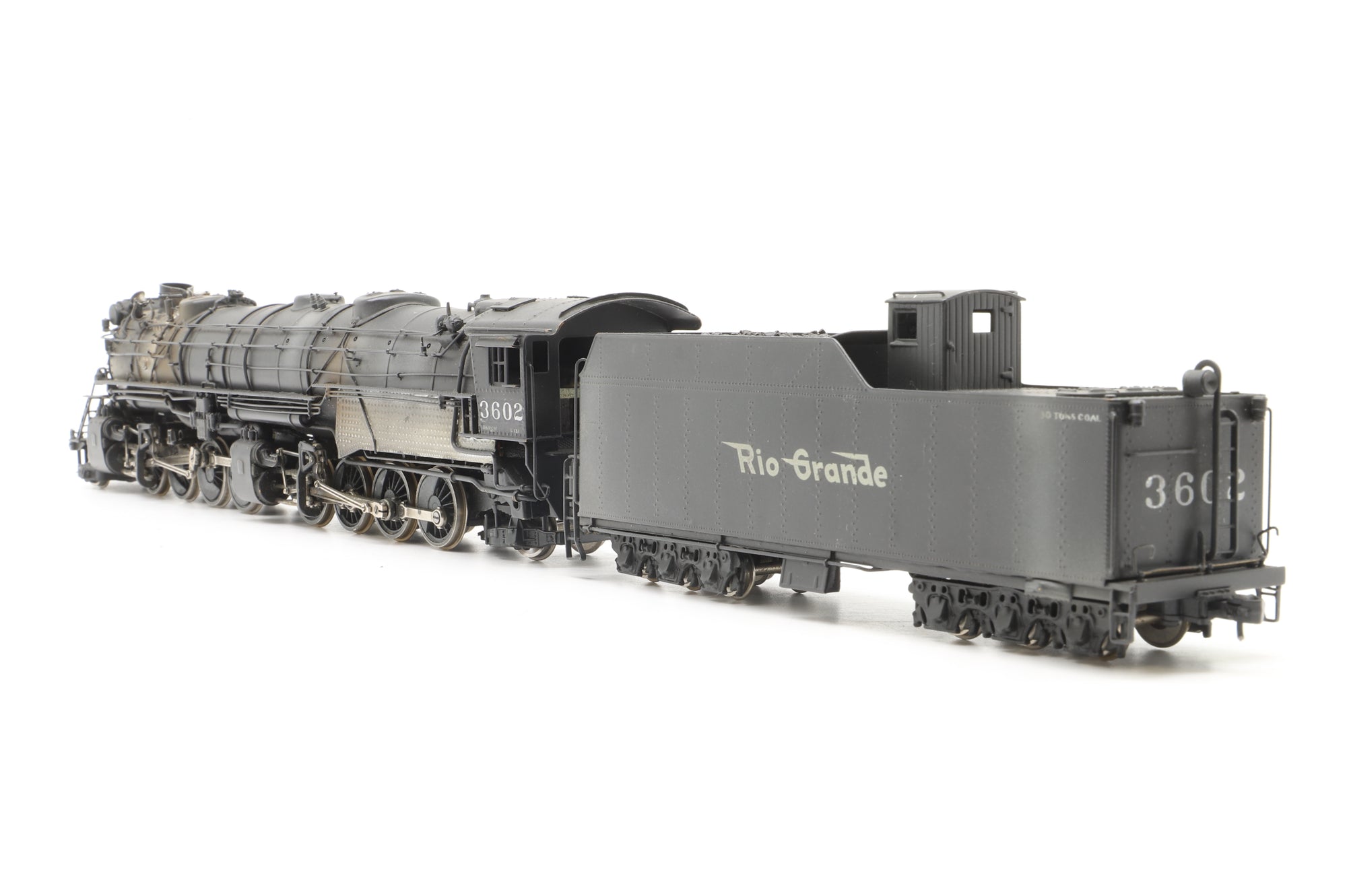 United Scale Models HO Brass 2-8-8-2 Big Boy '3603' Rio Grande Weathered