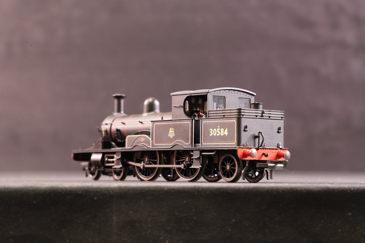 Oxford Rail OO Adams Radial &#39;30584&#39; BR Lined Black E/C