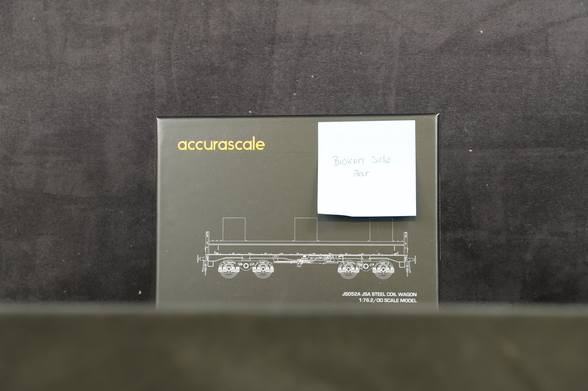 Accurascale OO ACC2132-VTG-1 JS052A JSA Steel Coil Wagon, VTG