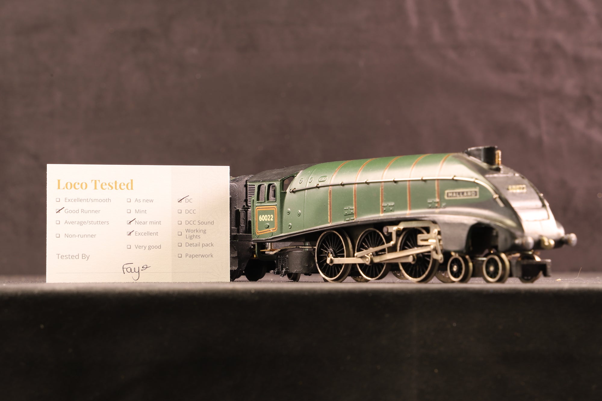 Wrenn OO 4-6-2 Class A4 'Mallard' '60022' BR Green L/C