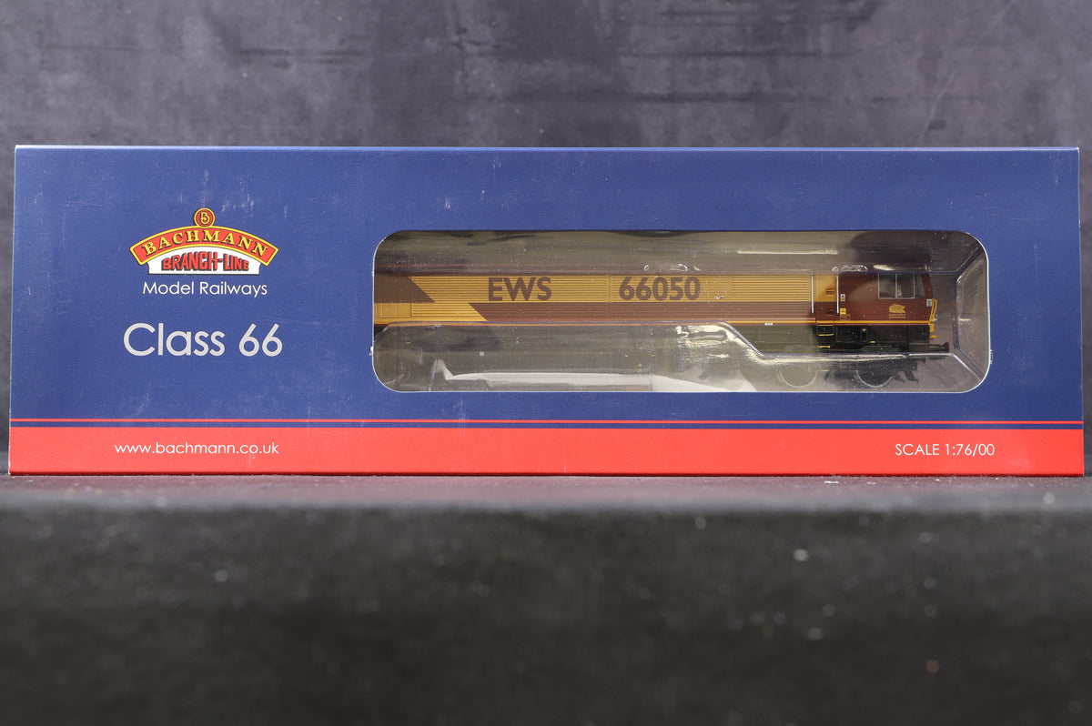 Bachmann OO 32-725X Class 66 &#39;66050&#39; EWS Excl. Lord &amp; Butler