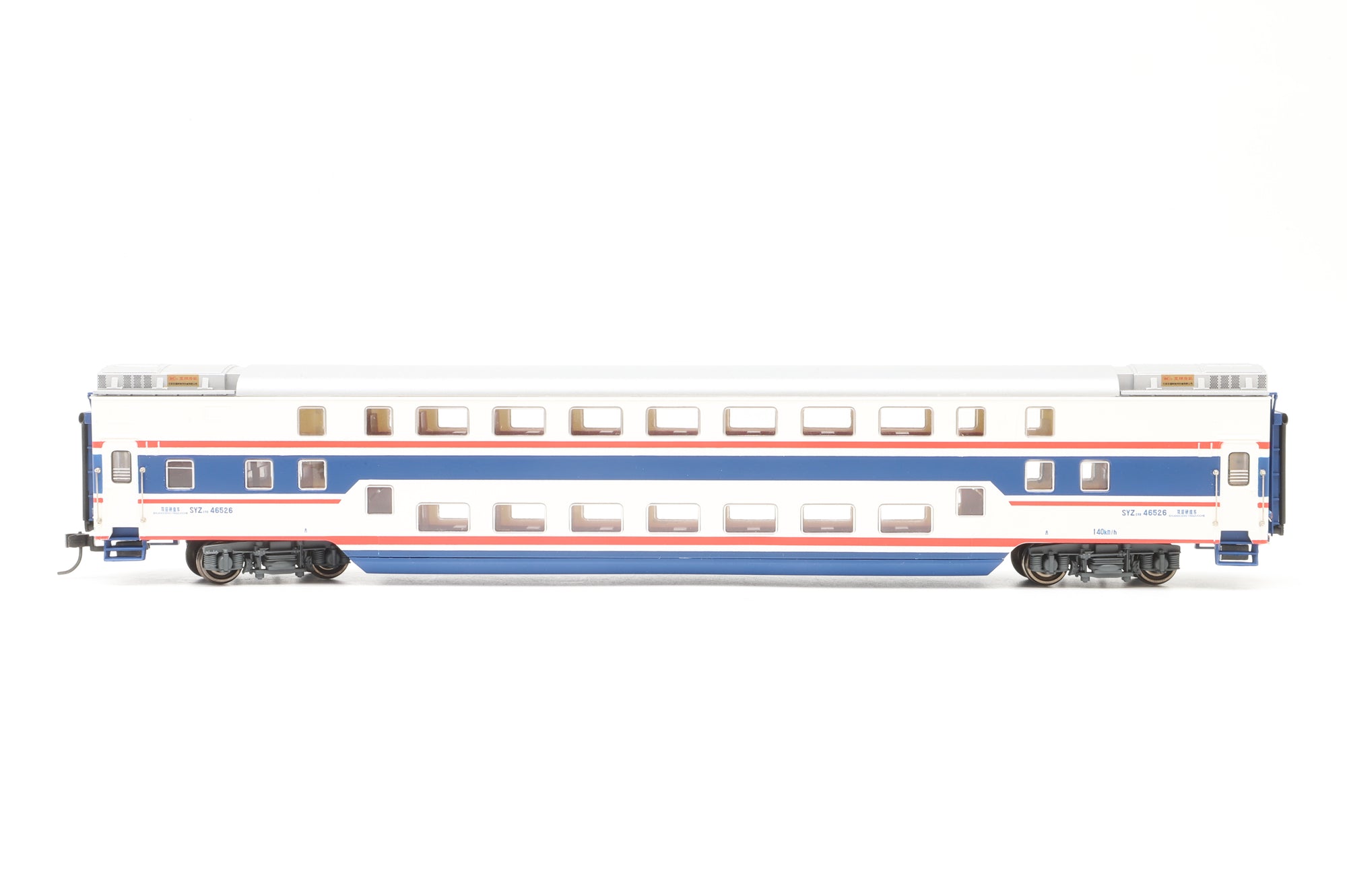 Bachmann China HO Rake of 6x SYZ25 Double Deck Coaches