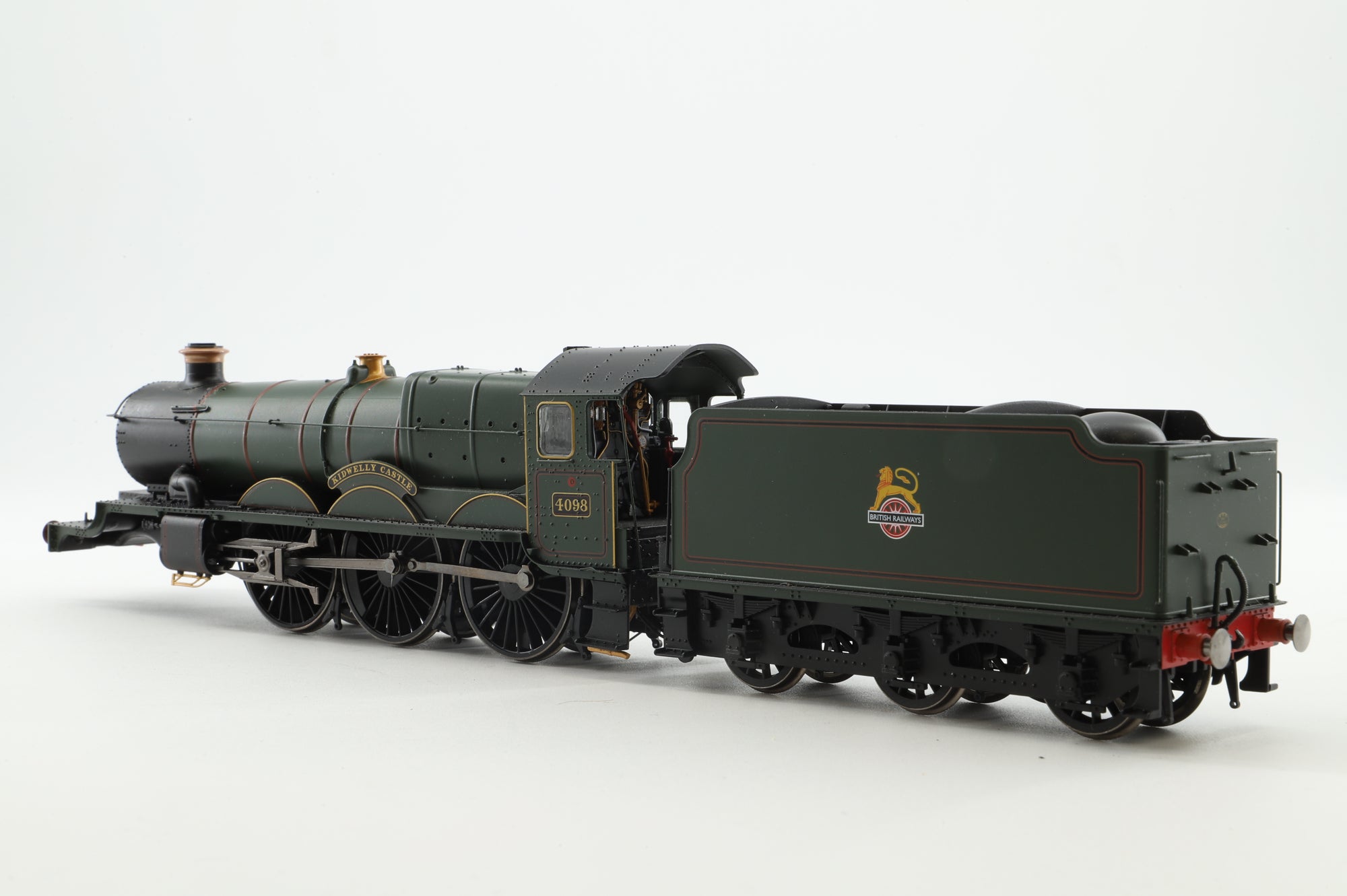 WORKSHOP OO Hornby OO R2897XS Castle Class 4098 'Kidwelly Castle in Lined BR Green w/ Early Crests - DCC Sound
