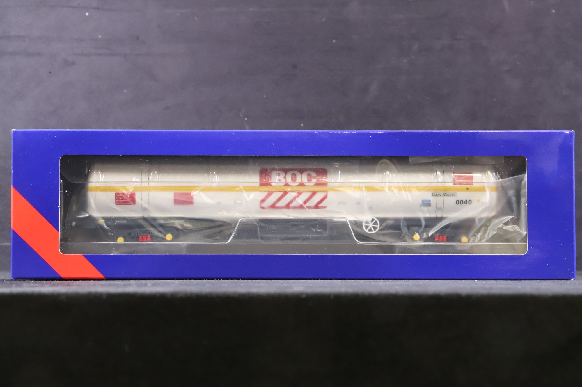 Heljan OO Olivia-020003 BOC 100L Liquid Oxygen Tank Wagon GPS Bogies