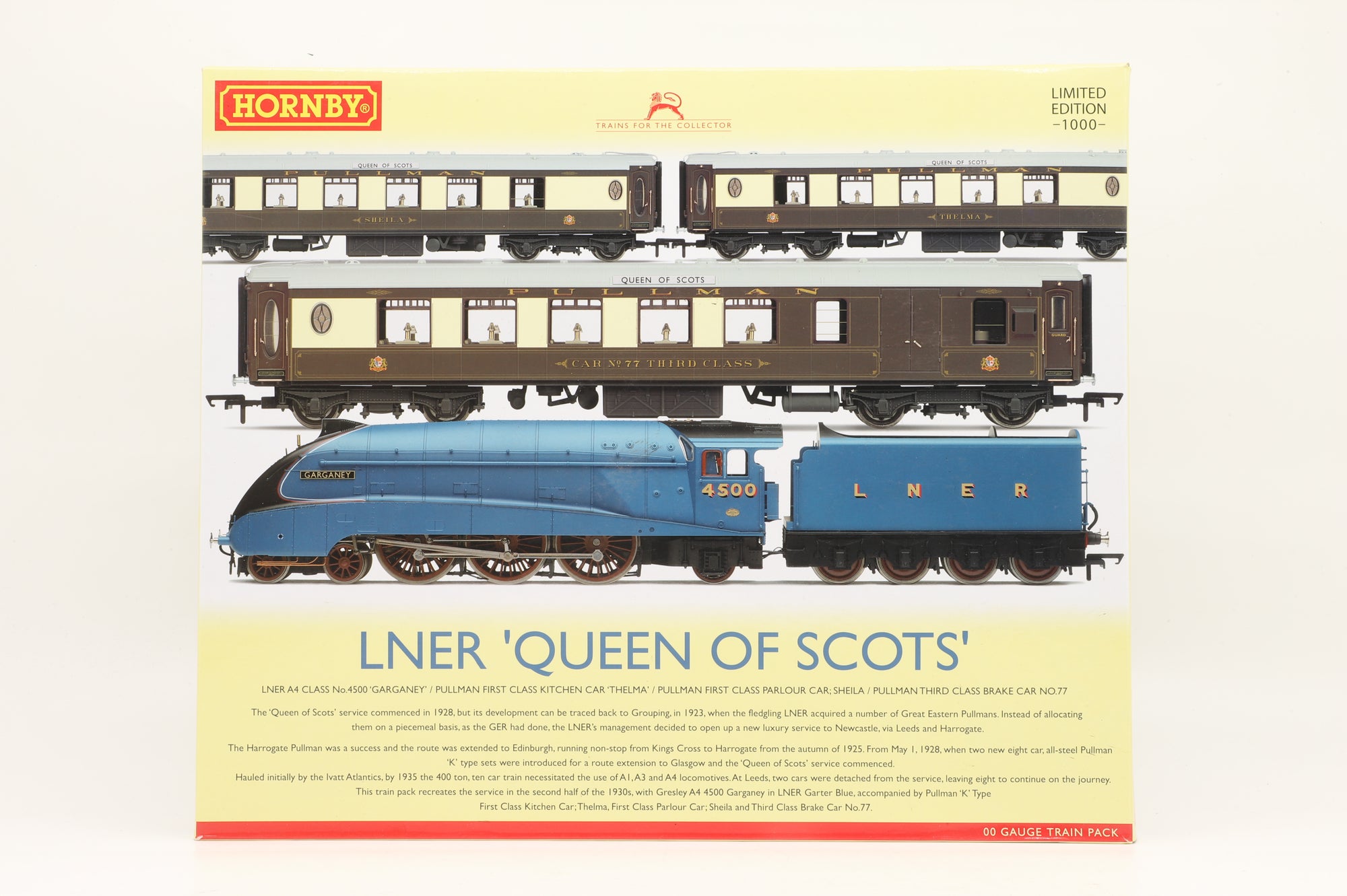 Hornby OO R3402 Queen Of Scots Train Pack Ltd Ed 696/1000