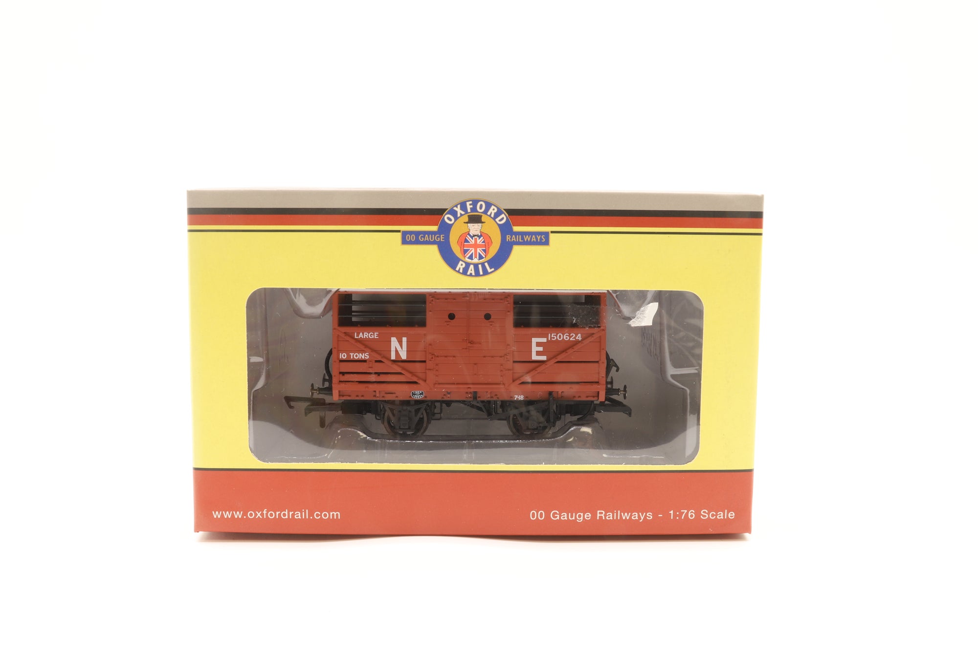 Oxford Rail OO Rake of 5 LNER Cattle Wagons Bauxite