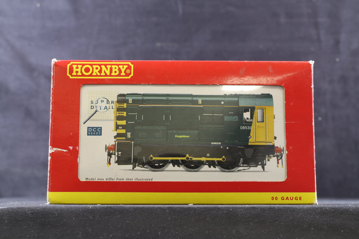 Hornby OO R2592 Freightliner 0-6-0 Diesel Electric Class 08 &#39;08530&#39;, DCC Sound