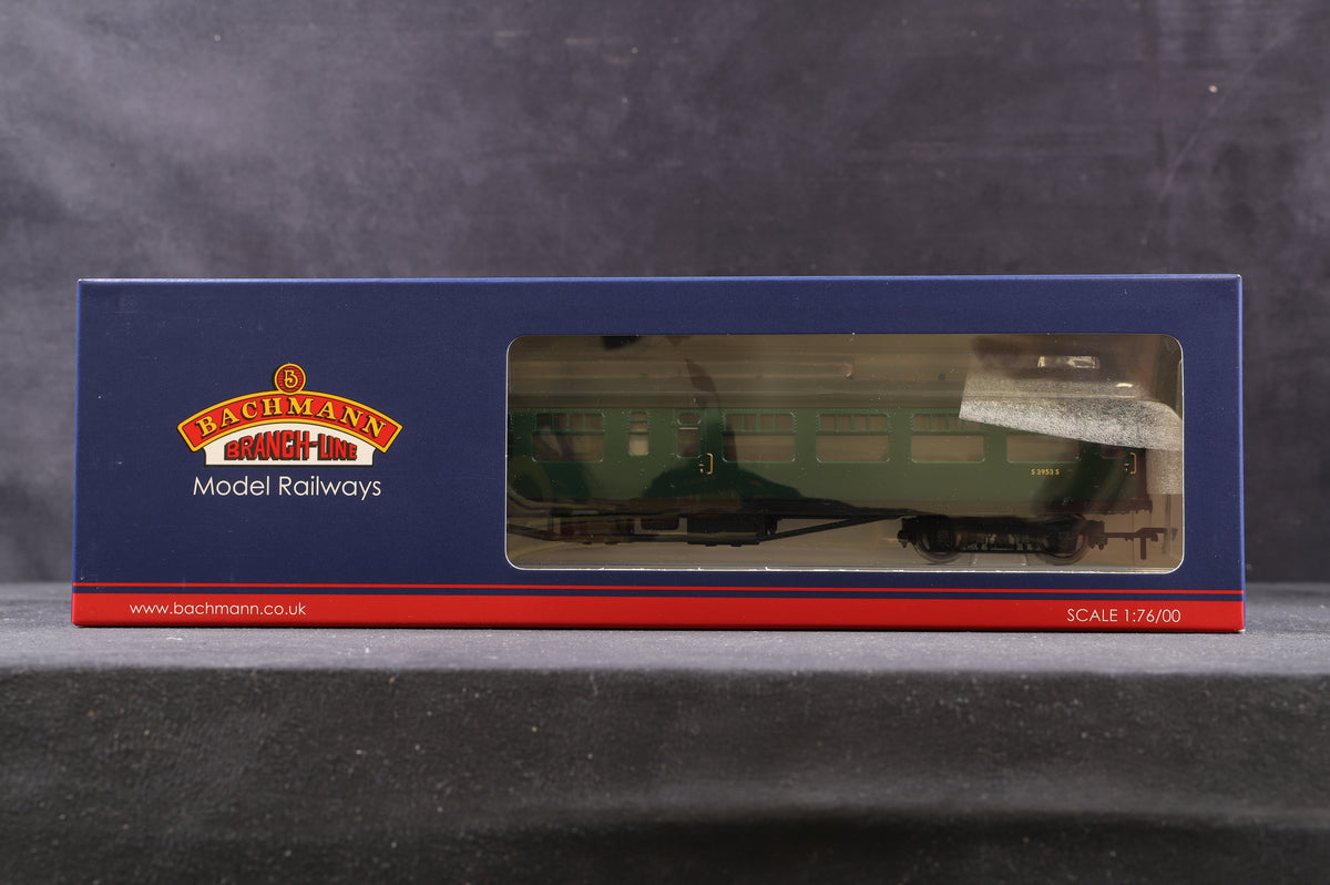 Bachmann OO 34-500Z Set Of 4 Bulleid Coaches BR Green (SR) Excl. Modelszone