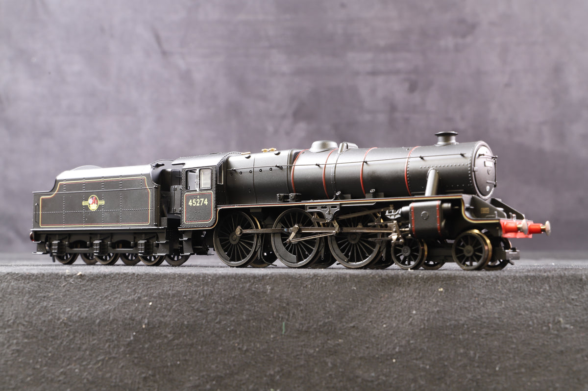 Hornby OO R3453 Class 5MT Black 5 &#39;45274&#39; BR Lined Black L/C