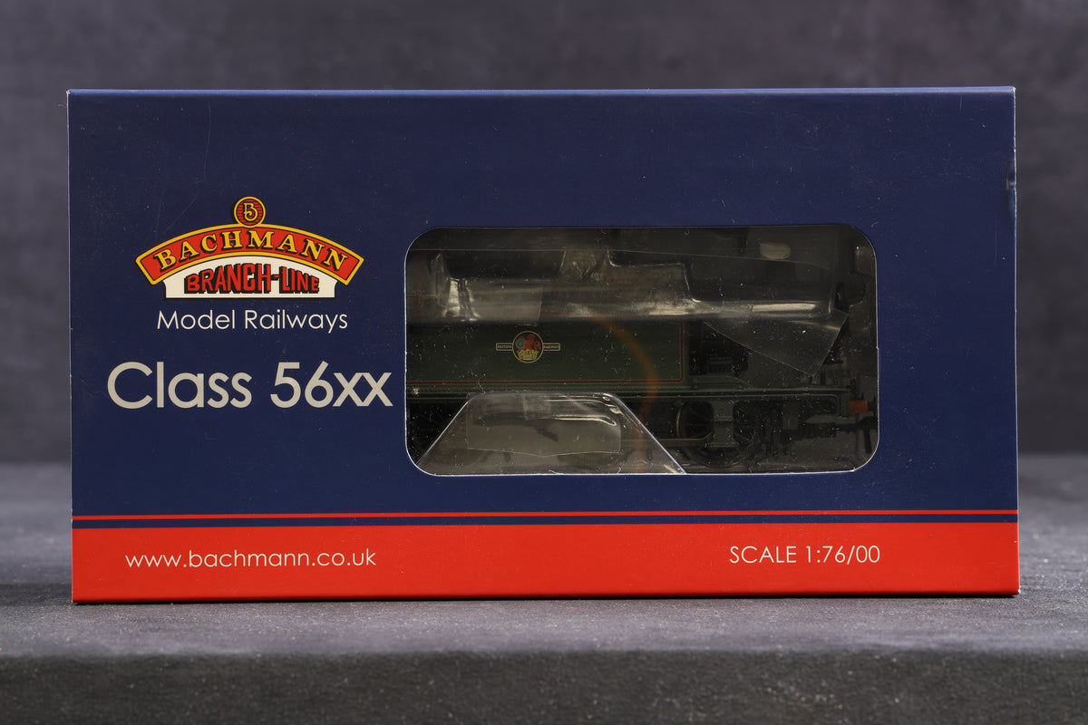 Bachmann OO 32-083A Class 56xx &#39;6644&#39; BR Lined Green L/Crest, Weathered