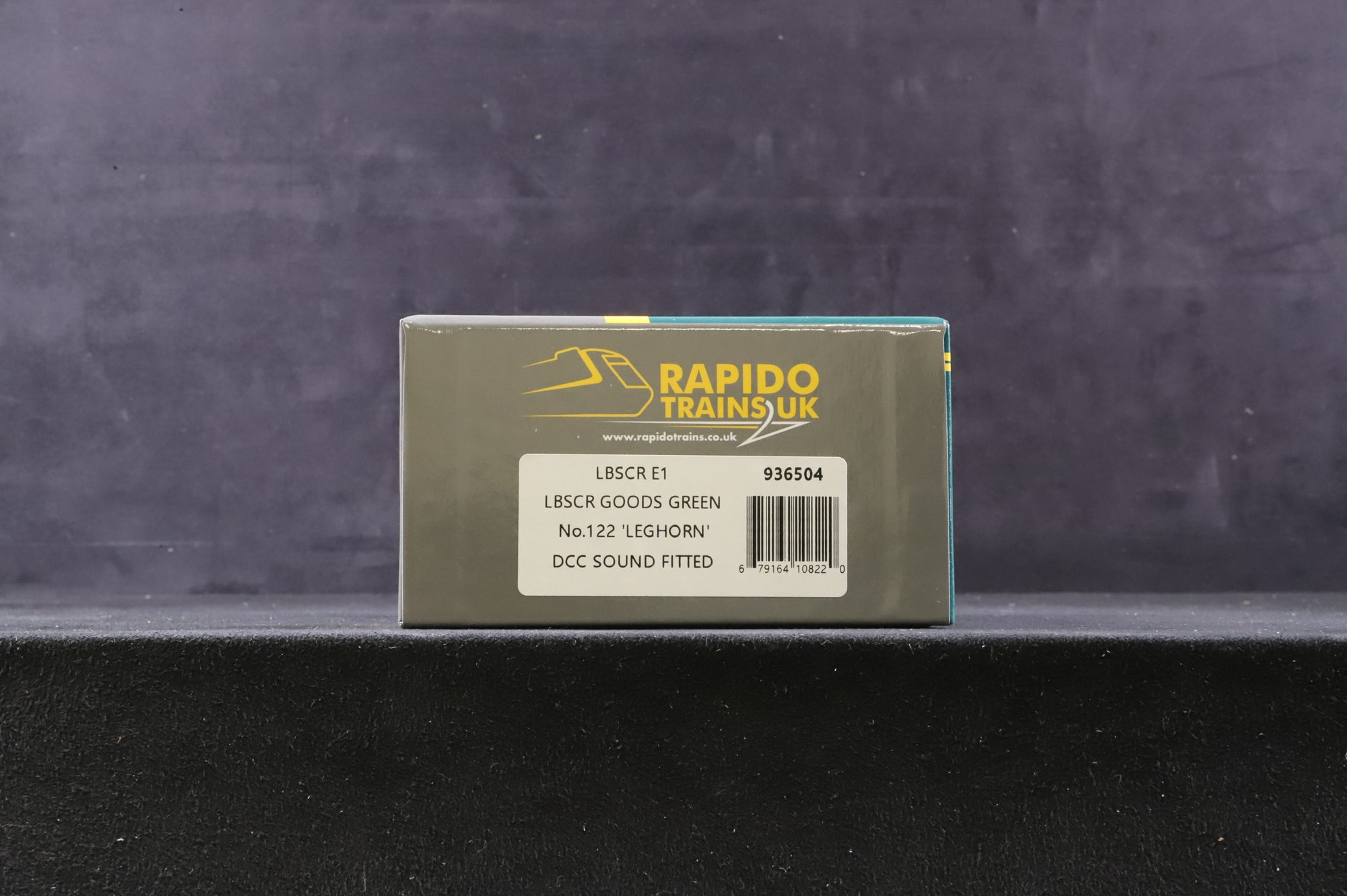 NEW Rapido OO 936504 E1 'No.122' 'Leghorn' LBSCR Goods Green DCC Sound