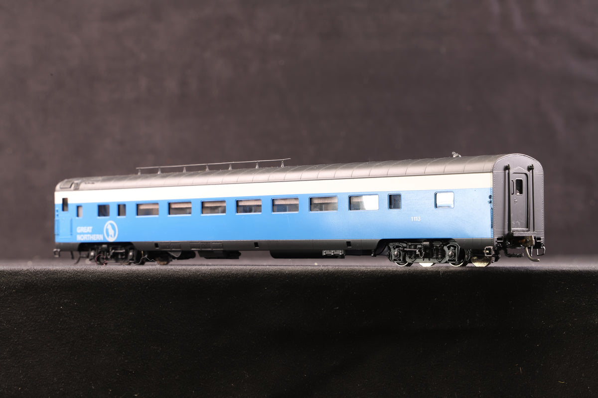 Shoreham Shops Limited/Oriental HO Brass Rake Of 8 Brass Great Northern Blue &amp; White Coaches