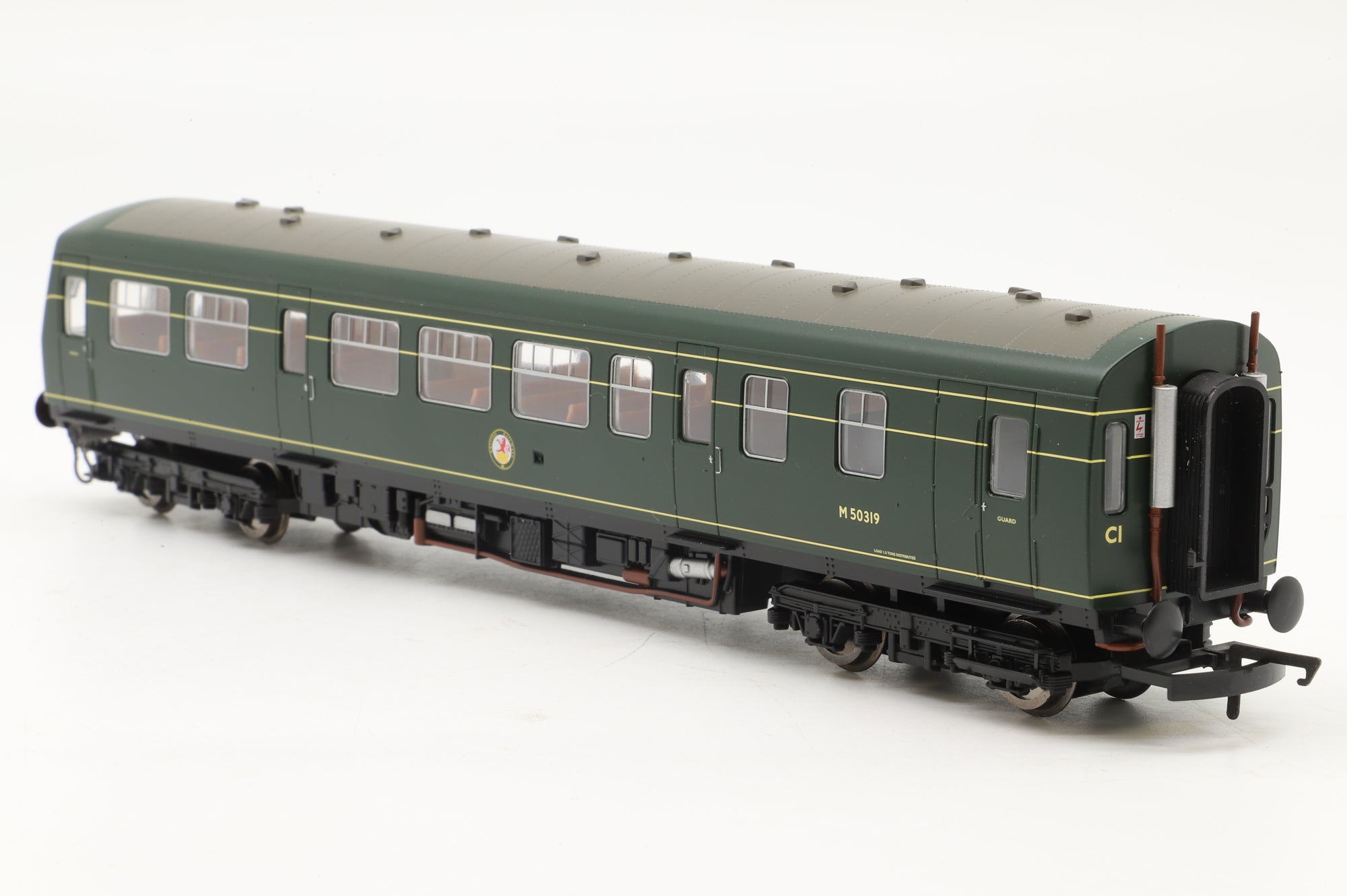 Hornby OO R3147 Class 101 3-Car DMU in BR Green w/ Whiskers