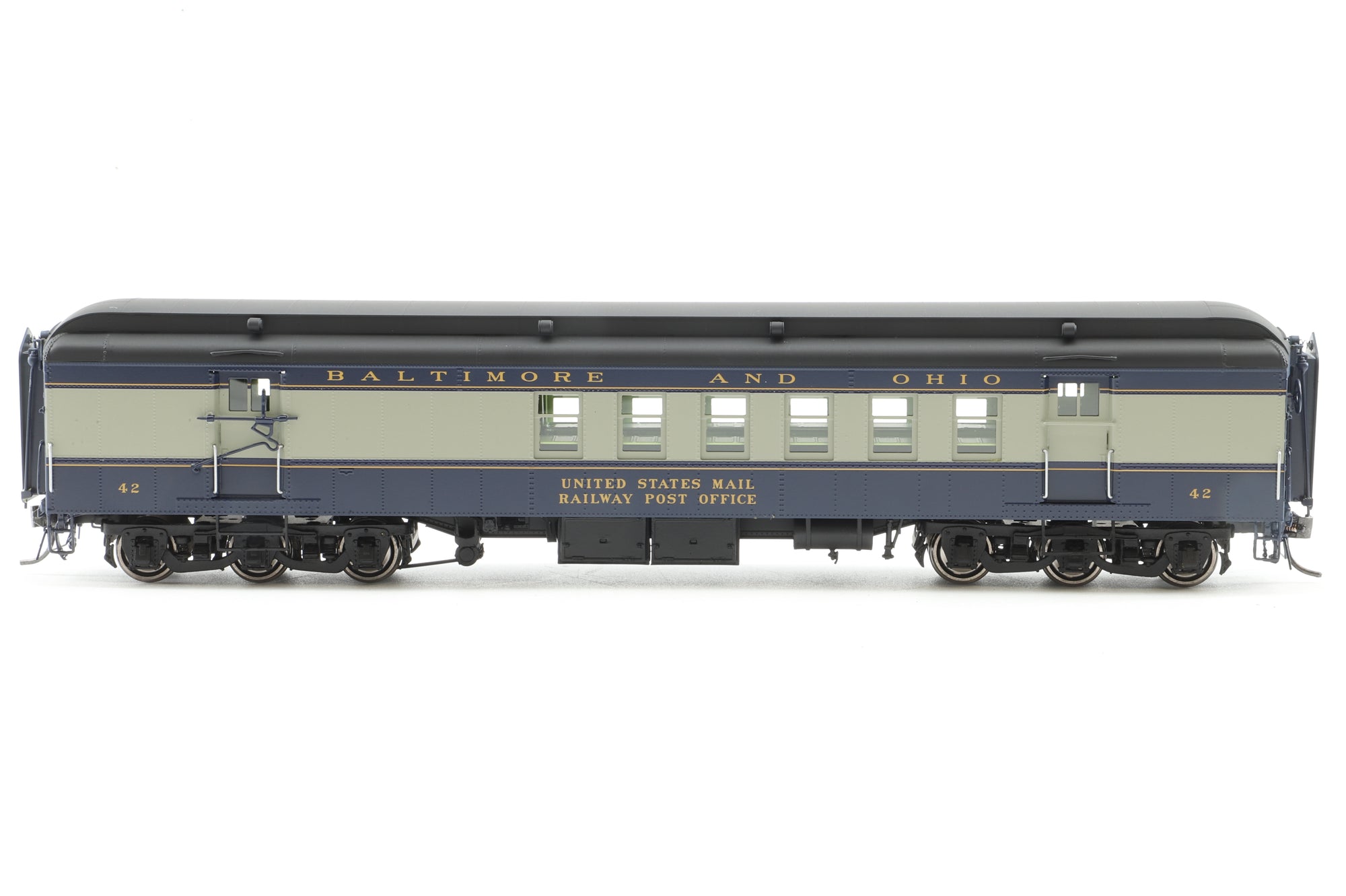 The Coach Yard HO Brass 2140m Passenger car add on set B&O BALTIMORE & OHIO